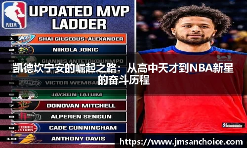 凯德坎宁安的崛起之路：从高中天才到NBA新星的奋斗历程